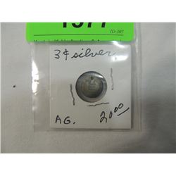 3 CENT SILVER PIECE