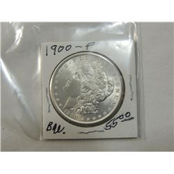 1900 MORGAN SILVER DOLLAR