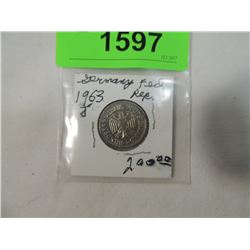 1963 GERMAN COIN