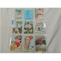 LOT 8 1969 TOPPS BASEBALL CARDS