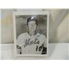 Image 3 : 4X5 PHOTO METS BASEBALL PLAYER AUTOGRAPHED NO COA