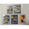 Image 1 : LOT 5 ROOKIE BASEBALL CARDS: MUSSINA, ONEILL, FIEL