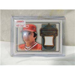 2009 SP JOHNNY BENCH  69/125 JERSEY BASEBALL CARD