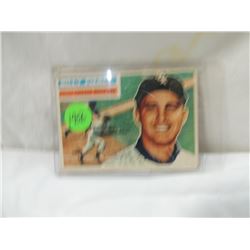 1956 TOPPS BILLY PIERCE #160 BASEBALL CARD