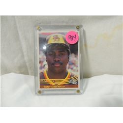 1984 DONRUSS TONY GWYNN #324 BASEBALL CARD