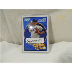 2008 BASEBALL HEROES NOLAN RYAN 137/199 BASEBALL C