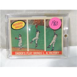 1960 SNIDERS PLAY BRINGS LA VICTORY #468