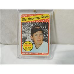 SPORTING NEWS BROOKS ROBINSON BASEBALL CARD