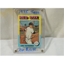 1975 TOPPS CARL YASTRZEMSKI #280 BASEBALL CARD