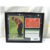 Image 1 : TIGER WOODS 2000 PGA CHAMPIONSHIP FRAMED PLAQUE