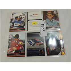 LOT 6 DALE EARNHARDT JR RACING CARDS