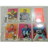 Image 1 : LOT 5 1969 FOOTBALL CARDS: GIBBONS, LEBEAU, WALKER