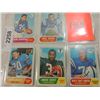 Image 1 : LOT 5 1968 FOOTBALL CARDS: BAKER, SAUL, LINCOLN, S