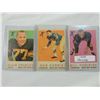 Image 1 : LOT 3 1959 PACKERS FOOTBALL CARDS: FORESTER, CURRI