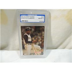 1994 ACTION PACKED ROBERTO CLEMENTE #69 GRADED CAR