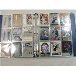 BINDER FULL FOOTBALL CARDS STARS & ROOKIES