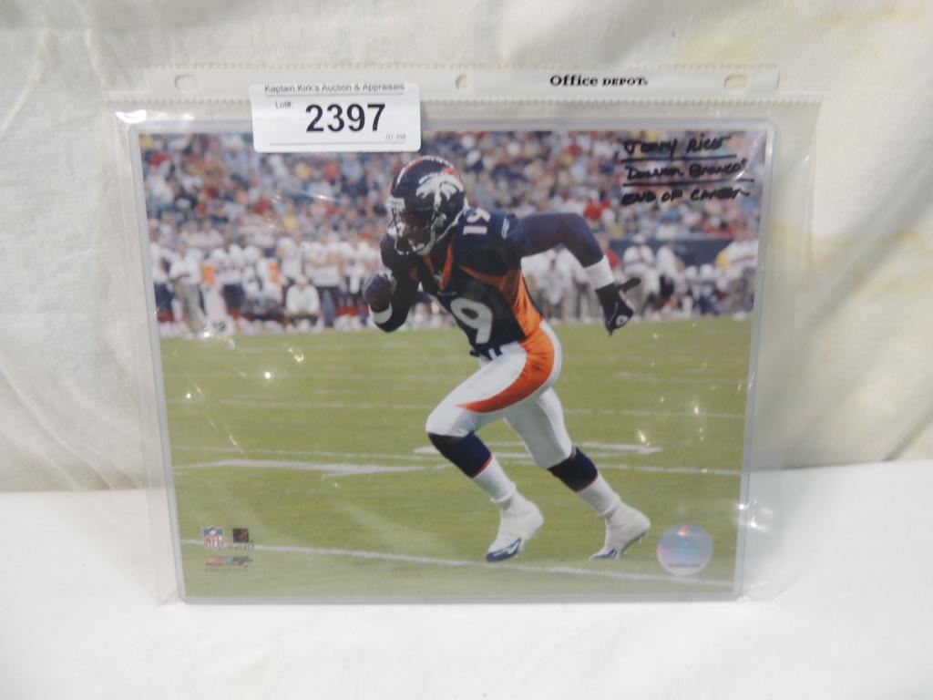 JERRY RICE DENVER BRONCOS PHOTO 8x10