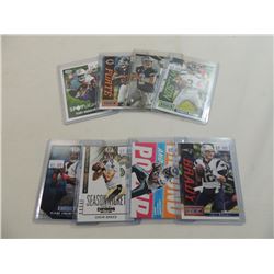 LOT 8 MISC FOOTBALL CARDS NEWTON, WILSON,