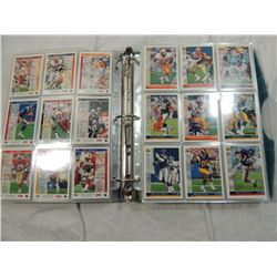 1993 MISC FOOTBALL CARDS BINDER