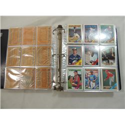 MISC 1988 BASEBALL CARDS BINDER