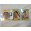 Image 1 : LOT 3 1959 BASEBALL CARD: NEAL, WILLIAMS, BURGESS