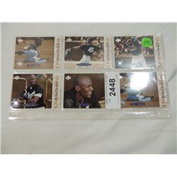 LOT 6 1995 MICHAEL JORDAN BASEBALL CARDS