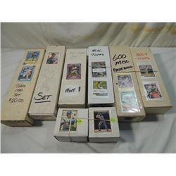 LOT 8 MISC BASEBALL CARD SETS