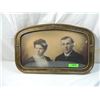 Image 3 : ANTIQUE DOME GLASS FRAMED COUPLE PHOTO