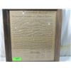 Image 2 : VINTAGE FRAMED DECLARATION OF INDEPENDENCE PRINT