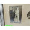 Image 2 : ANTIQUE WEDDING PHOTOS FRAMED & MATTED