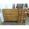 Image 1 : GLOBE OAK VINTAGE CARD CATALOG CABINET