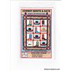 Image 1 : Cowboy Boots & Hats' Quilt Pattern 56" x 70"