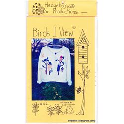 Birds I View' Quilted Sweater Pattern