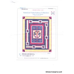 American Valor Quilt Kit 66  x 81 