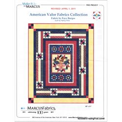 American Valor Quilt Kit 66" x 81"