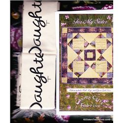 Forever My Daughter' Lap Quilt Kit 61  x 73 