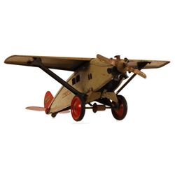 U.S. Mail Pressed Steel Toy Airplane