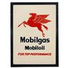 Image 1 : Mobil Gas D/S Porcelain Sign