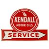 Image 1 : Kendall Motor Oil Porcelain Service Sign