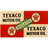Image 2 : Texaco Motor Oil "Insulated" Sign