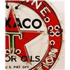Image 8 : Texaco Gasoline Neon Over Porcelain Sign