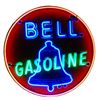 Image 2 : Bell Gasoline Neon Over Porcelain Sign
