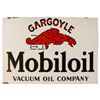 Image 2 : Gargoyle Mobiloil Porcelain Flange Sign