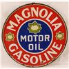 Image 8 : Magnolia Gasoline Motor Oil Porcelain Sign
