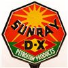 Image 2 : Sunray D-X Petroleum Porcelain Lollipop Sign