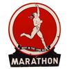 Image 1 : Marathon Gas & Oil Porcelain Sign