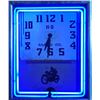 Image 1 : Harley Davidson Racing Oil Advertising Neon Clock