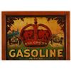 Image 2 : Red Crown Gasoline Tin Sign