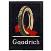 Image 1 : Goodrich Tires Red Inner Tube Porcelain Sign