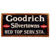 Image 1 : Goodrich Tires Red Top Service Sta. Porcelain Sign